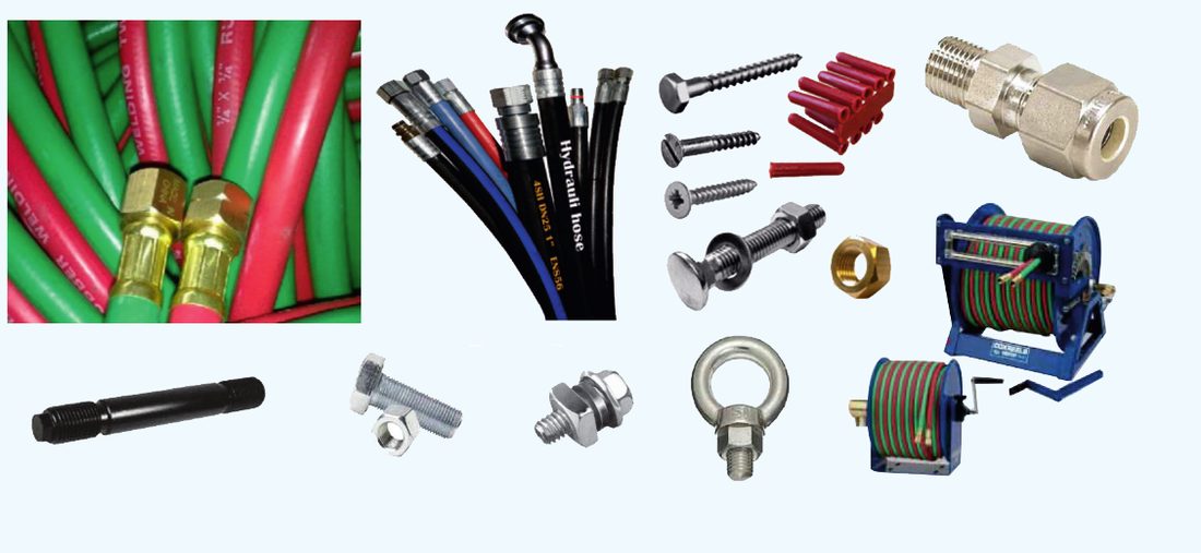 Hydraulic hoses and welding cables