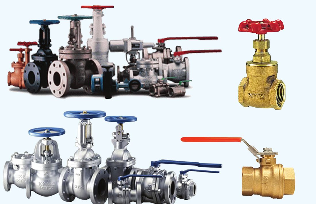 KITZ gate, globe, check and brass ball valves